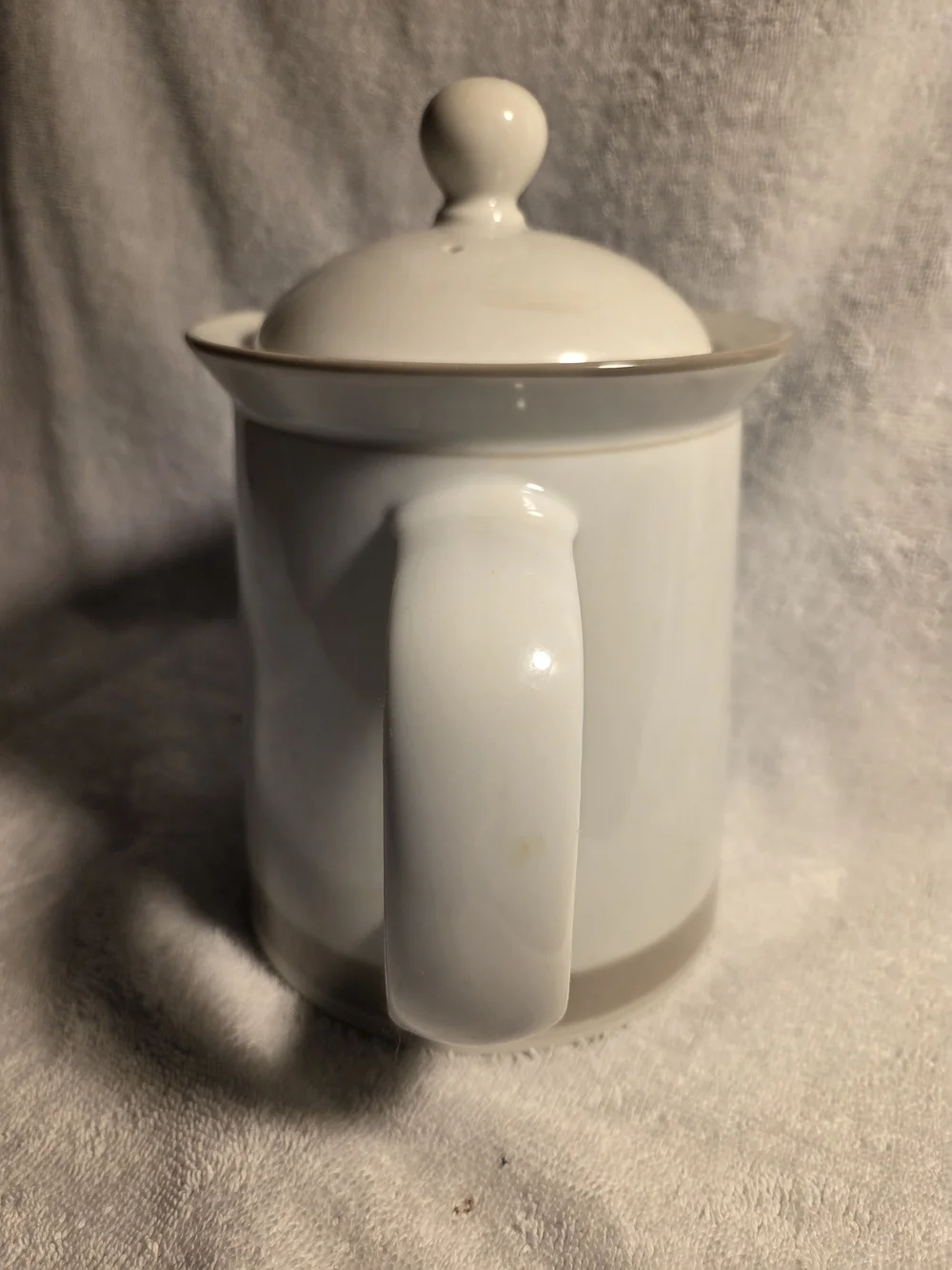 Dansk Concerto Allegro Taupe Mid Century Modern Coffee Tea Pot